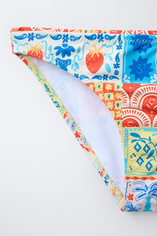 Maillot 2 pièces - Blanc et bleu pétrole