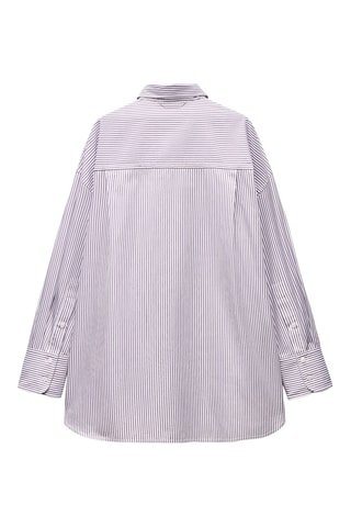 Chemisier oversize Université Harvard - Violet