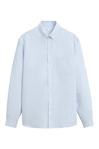 Chemise en lin - Ciel