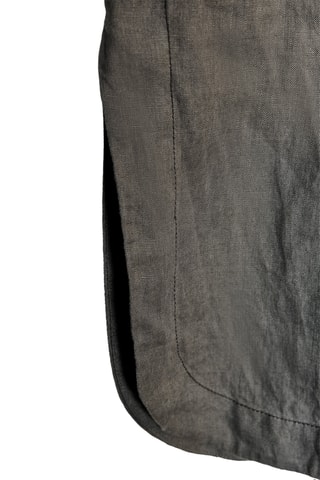 Caftan en lin - Gris foncé