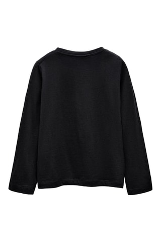 T-shirt - Noir chiné