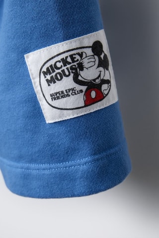 T-shirt et short Mickey Disney - Blanc et bleu cobalt