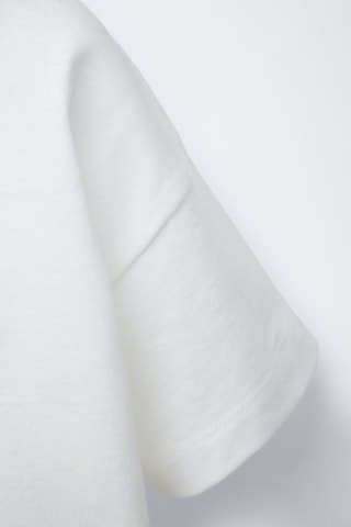 T-shirt - Blanc et indigo