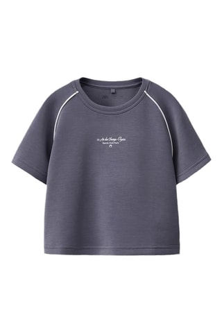 T-shirt - Bleu marine chiné