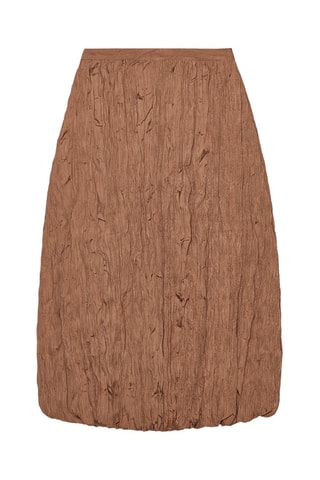 Jupe midi - Marron