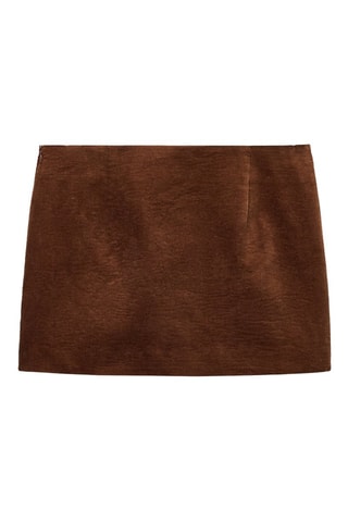 Minijupe - Marron