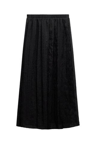 Jupe midi - Noir