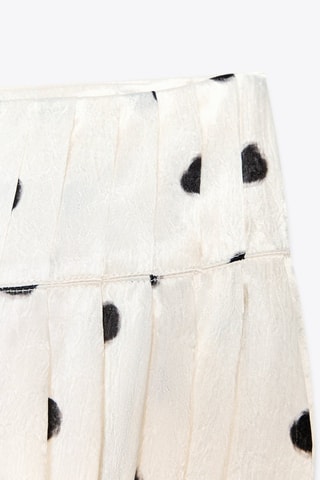 Jupe midi - Blanc