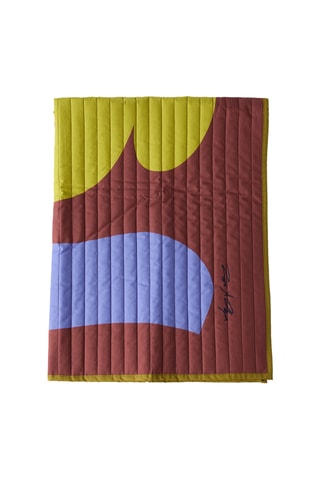 Couverture - Bordeaux et jaune - De 0 à 24 mois