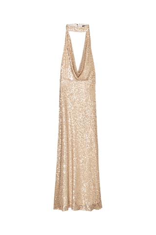 Robe longue - Doré