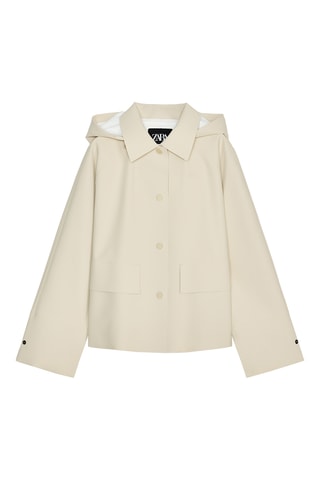 Veste à capuche - Beige