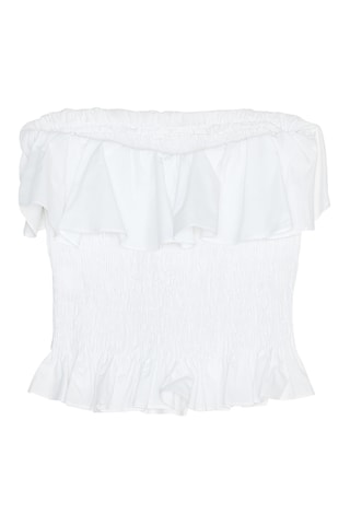 Top bustier - Blanc