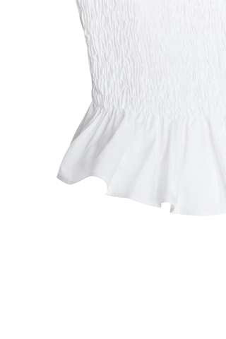 Top bustier - Blanc