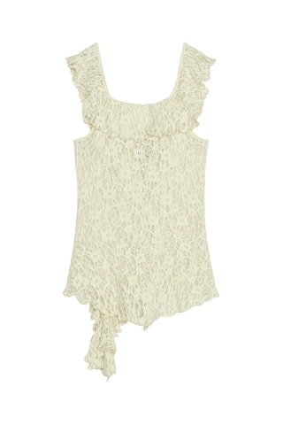 Top en dentelle - Ecru
