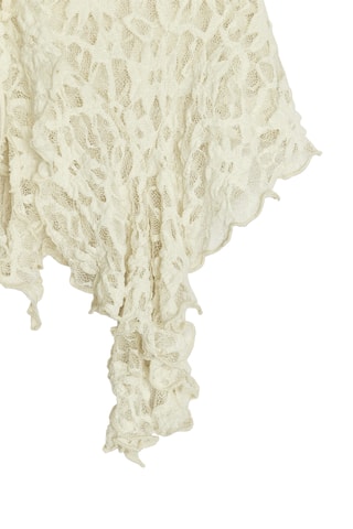 Top en dentelle - Ecru