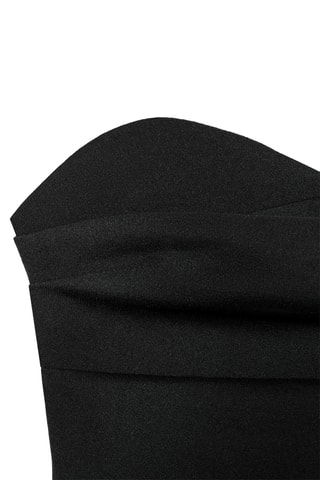 Top bustier - Noir