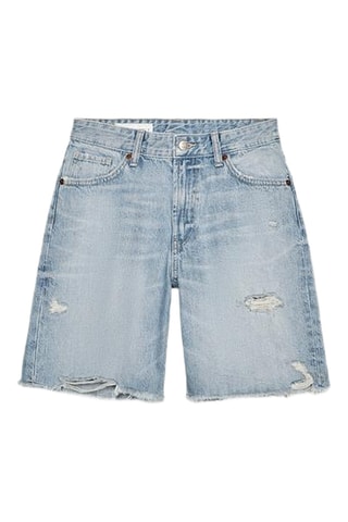 Bermuda en jean - Bleu