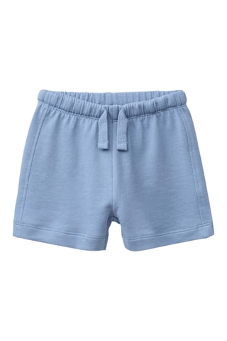 2 bermudas - Ciel et blanc