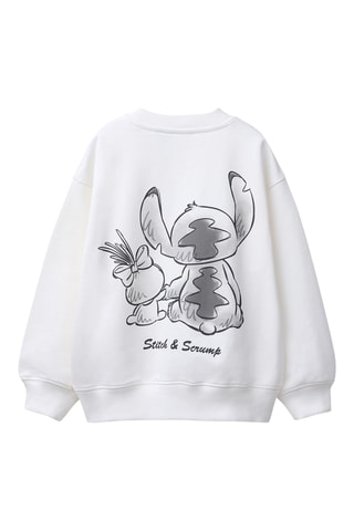 Sweat Stitch Lilo et Stitch Disney - Blanc