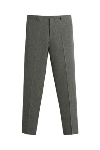Pantalon en lin - Anthracite chiné
