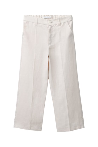 Pantalon en lin - Ecru