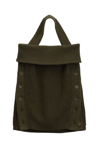 Top bustier - Kaki
