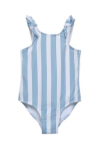 Maillot 1 pièce - Ciel et blanc