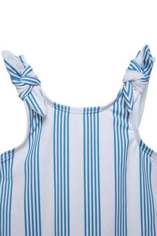 Maillot 1 pièce - Ciel et blanc