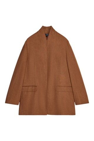 Veste en lin - Marron
