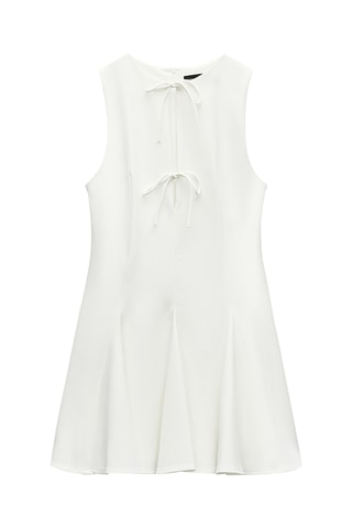 Robe trapèze - Blanc