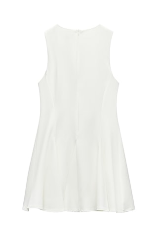 Robe trapèze - Blanc