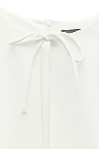 Robe trapèze - Blanc