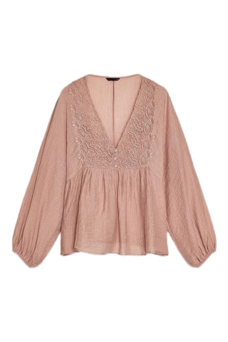 Blouse - Vieux rose