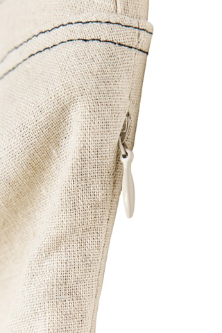 Top bustier en lin - Beige