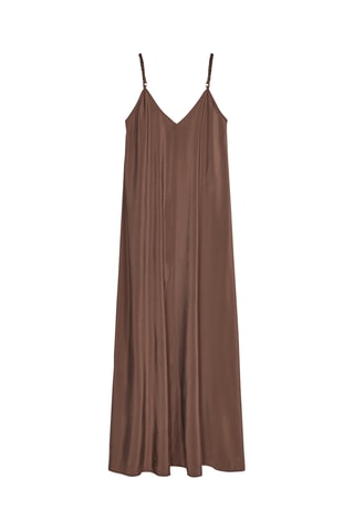 Robe longue - Marron