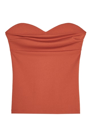 Top bustier - Saumon