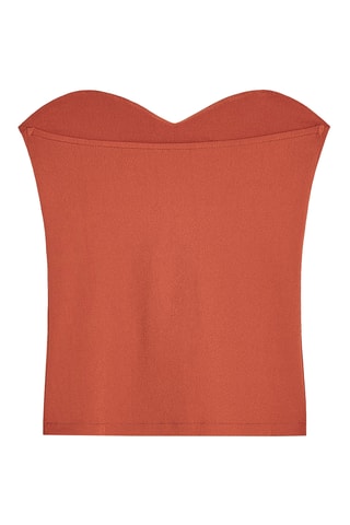 Top bustier - Saumon