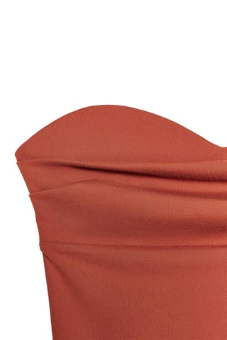 Top bustier - Saumon