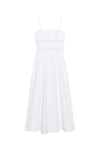 Robe midi - Blanc