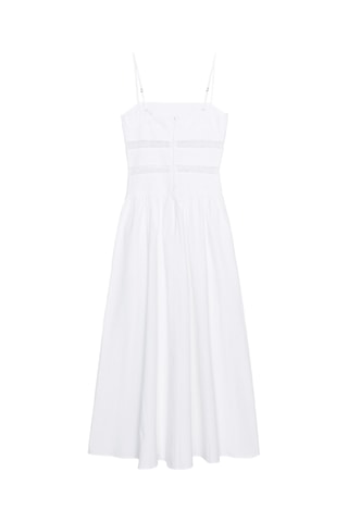 Robe midi - Blanc