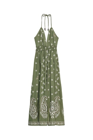 Robe midi - Kaki