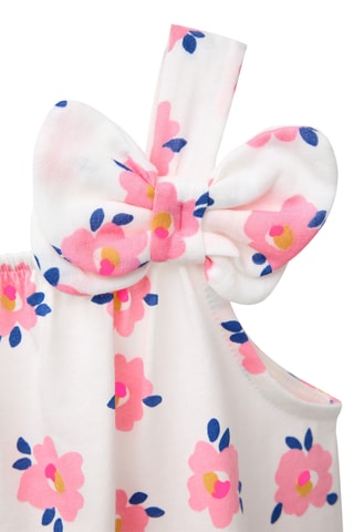 Robe - Blanc et rose