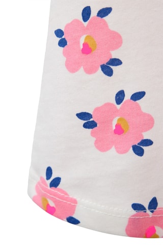 Robe - Blanc et rose