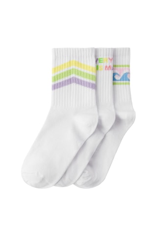 3 paires de chaussettes - Blanc
