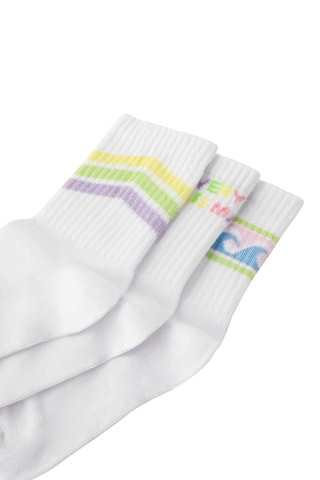 3 paires de chaussettes - Blanc