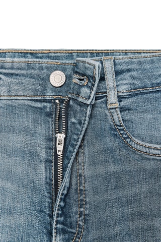 Jean taille haute - Bleu cobalt