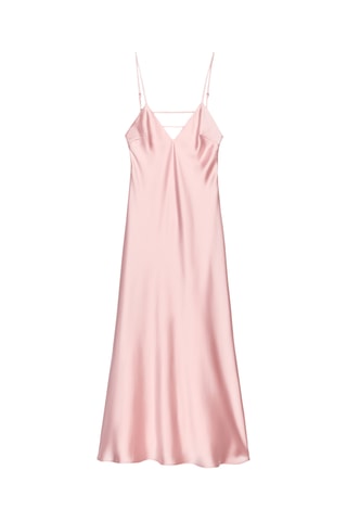 Robe midi - Rose poudré