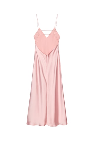 Robe midi - Rose poudré