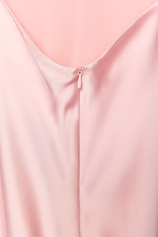 Robe midi - Rose poudré