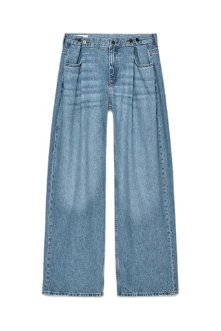 Jean wide legs - Bleu